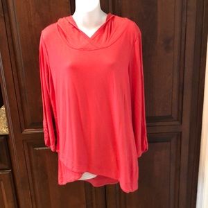 Sunday top with hood